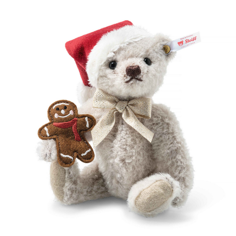 Steiff wճ}: Little Santa Claus Teddy bear with Gingerbead Cookie L/E1225