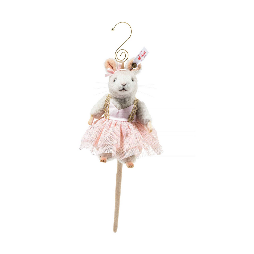 Steiff wճ}: Ballerina mouse ornament L/E2000