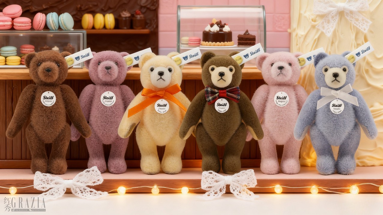 Steiff Taiwan Steiff x ARTOX  My First Mini Teddy Bear  (10cm)�H���X�f