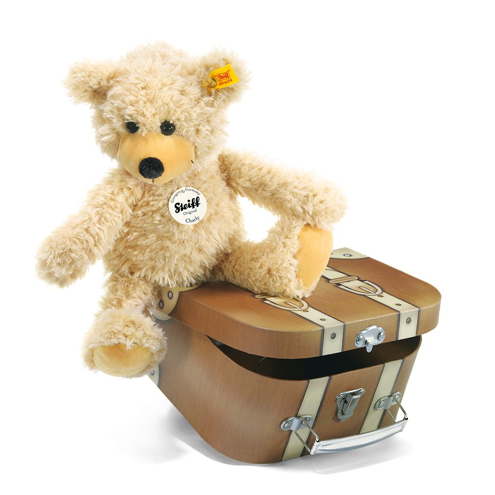Steiff �w����ճ����}��: Charly Teddy Bear  in Suitcase