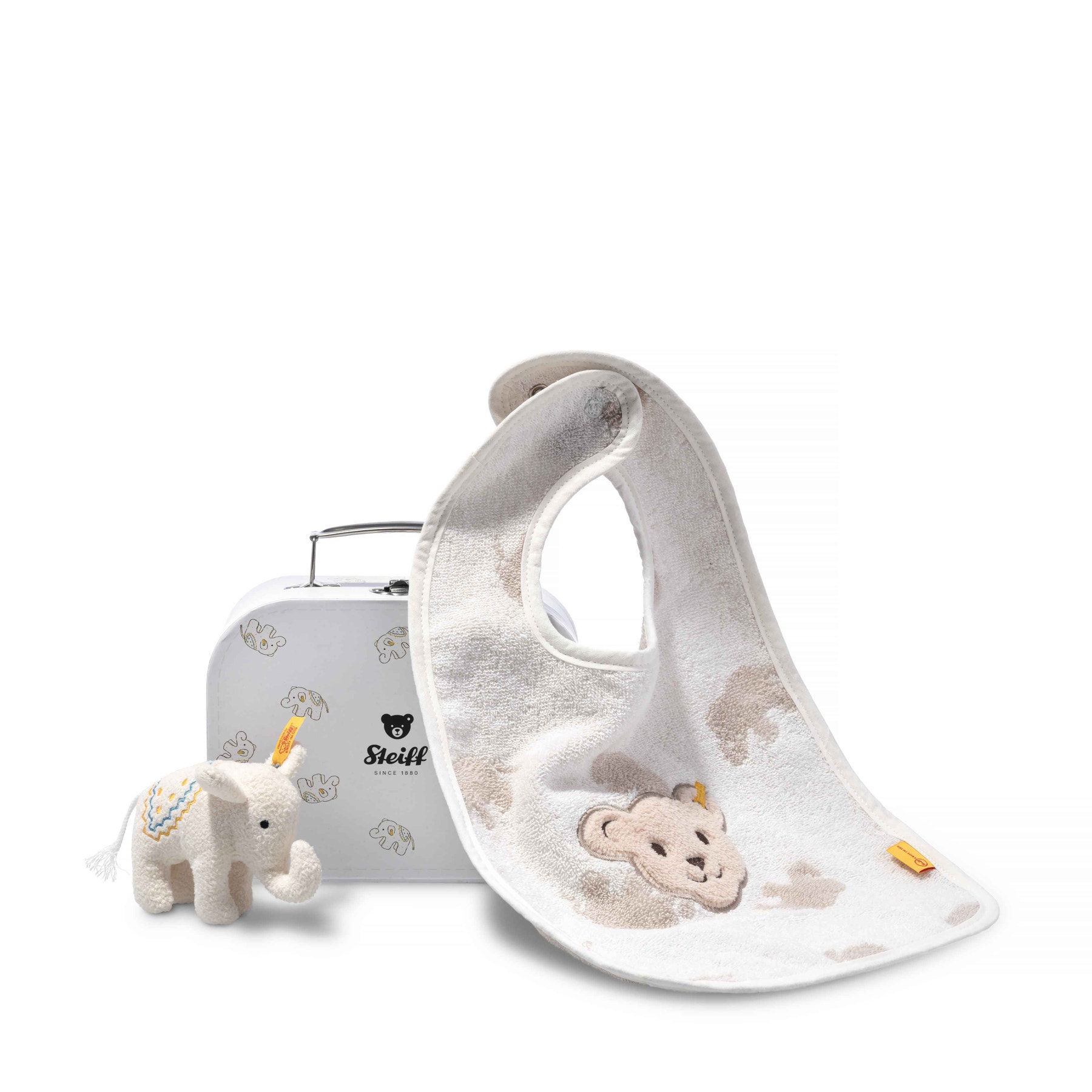 Steiff �w����ճ����}��: Gift set elefant 3tlg.