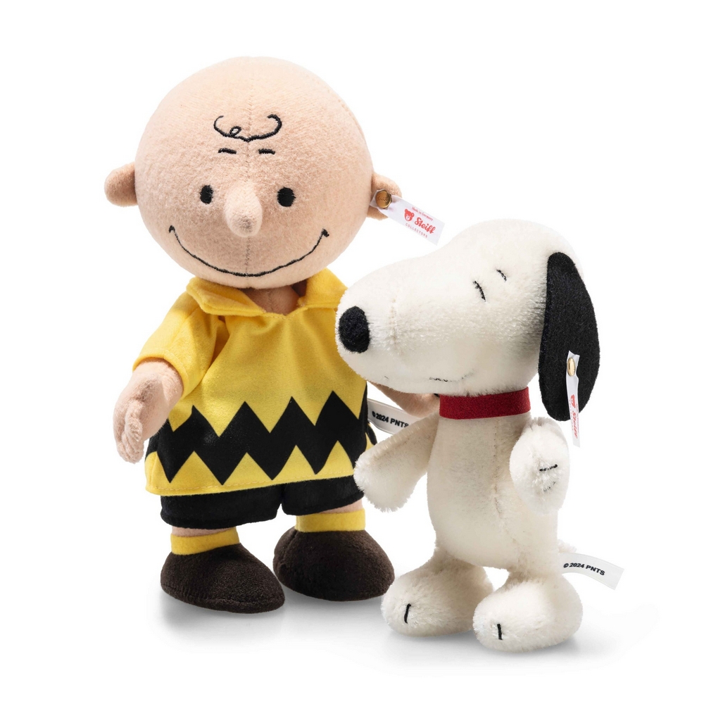 Steiff wճ}: Charlie Brown with Snoopy 75th Anniversary L/E1950